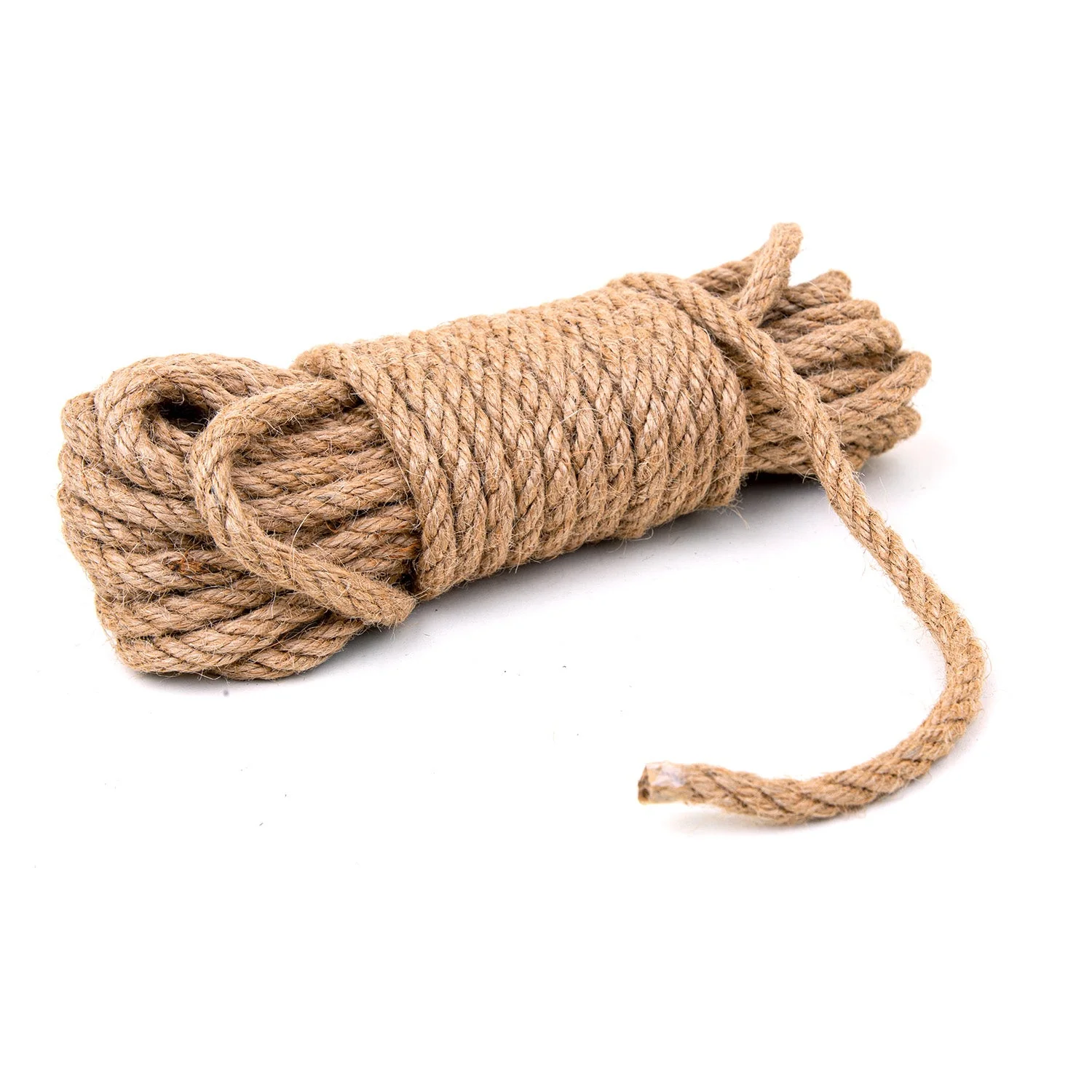 Hemp Bondage Rope, Natural, 10m - Image 2