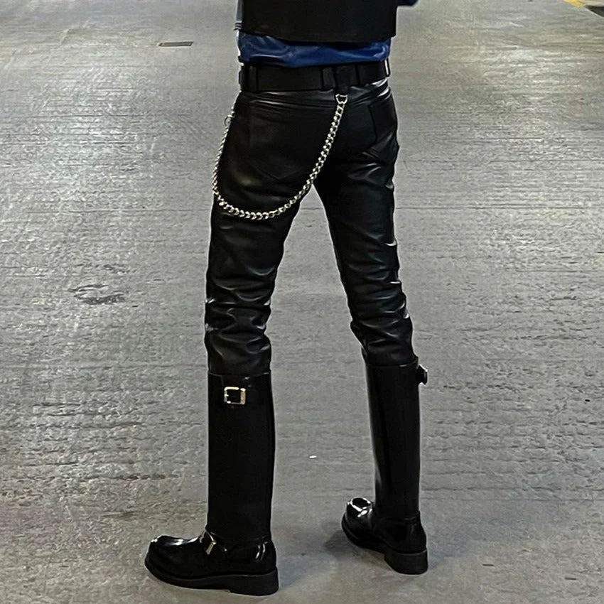 Leather Wallet Chain - Image 2