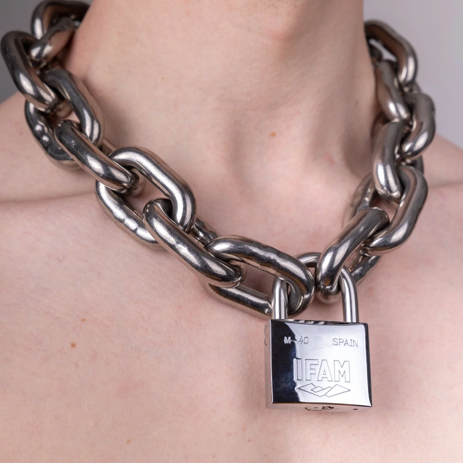 10mm Stainless Steel Chain Collar Closures - Image 2