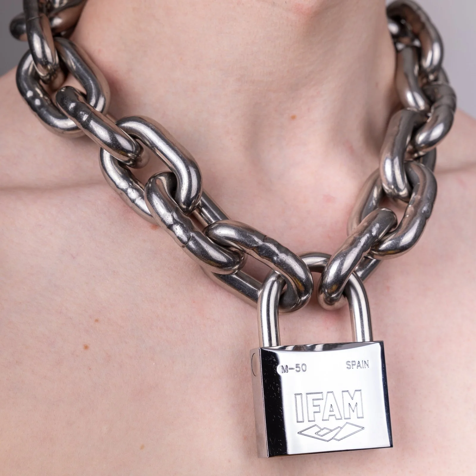 10mm Stainless Steel Chain Collar Closures - Image 3