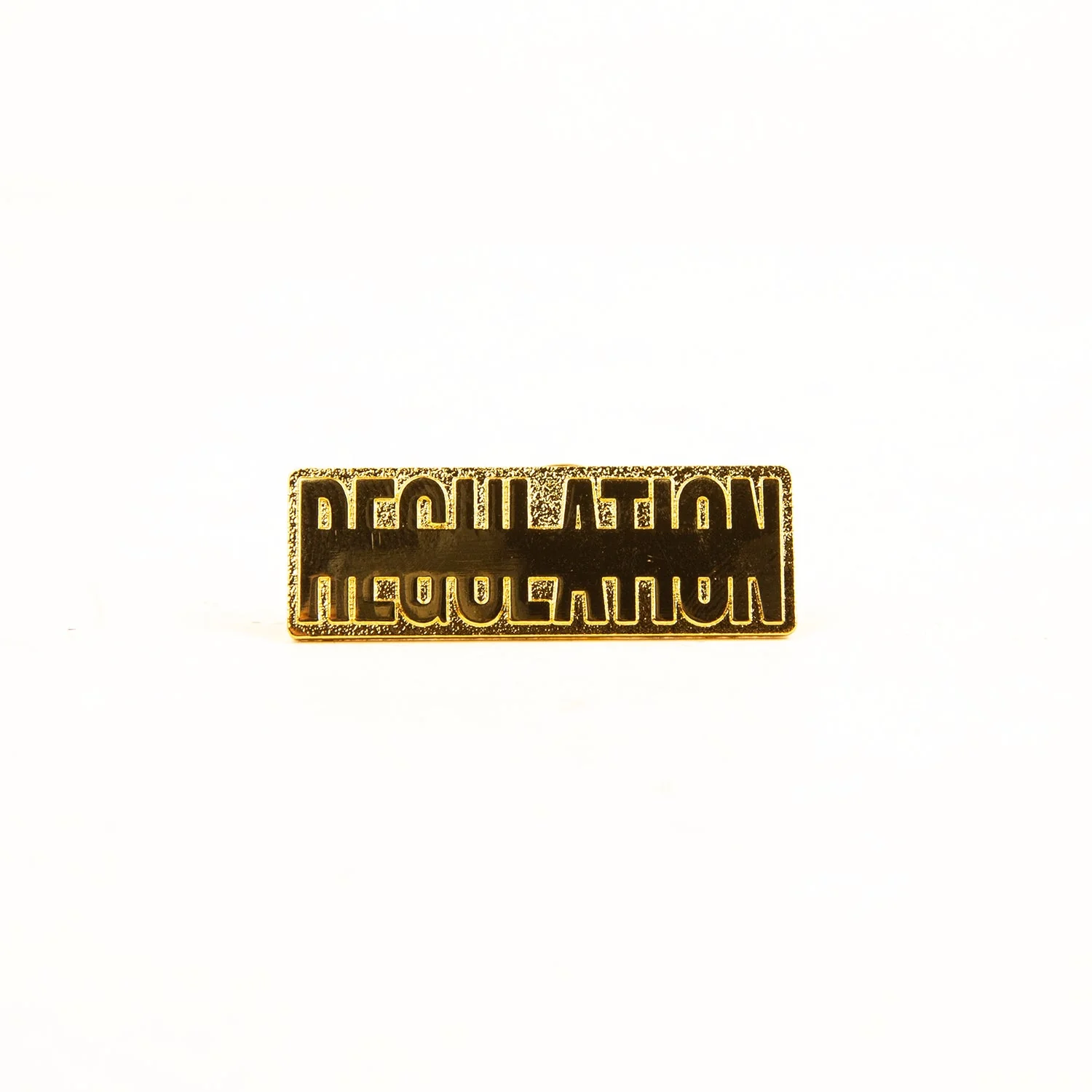 REGULATION Collectors Logo Pin, Gold, No. 004 - Image 2