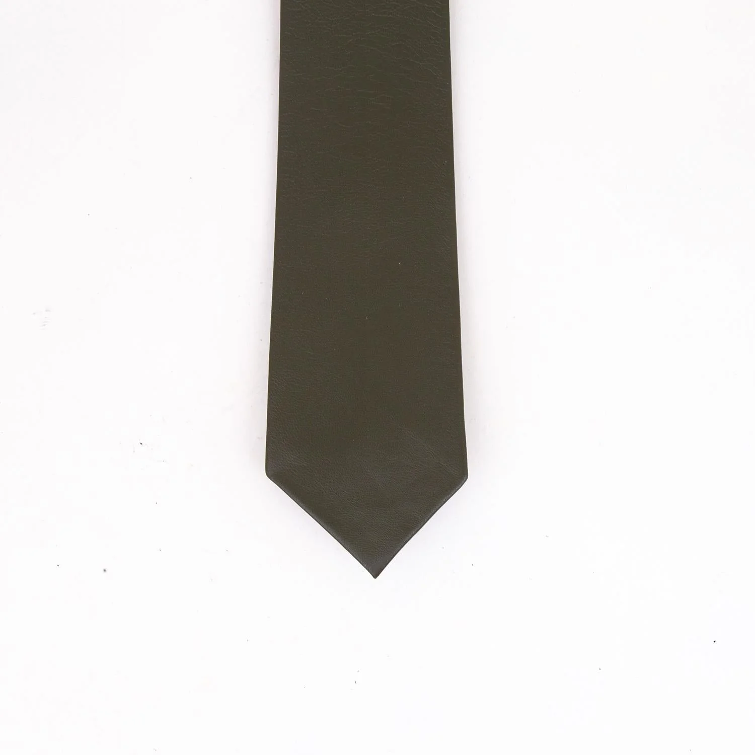 Leather Tie, Classic Cut // Made to order