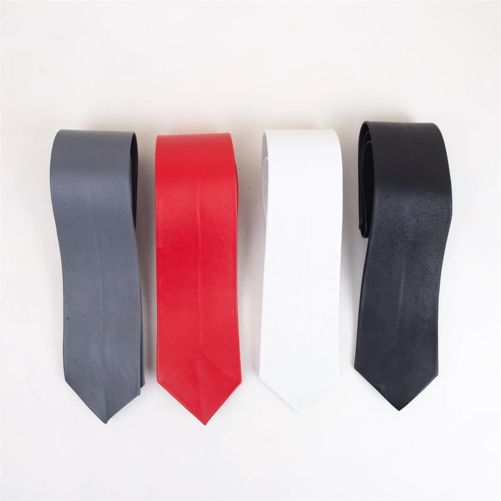 Leather Tie, Classic Cut // Made to order - Image 5