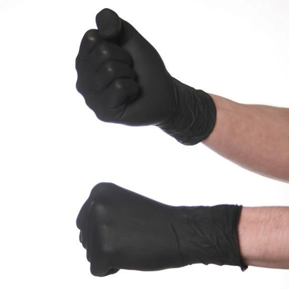 Black Nitrile Gloves, Disposible, Box of 100 - Image 5