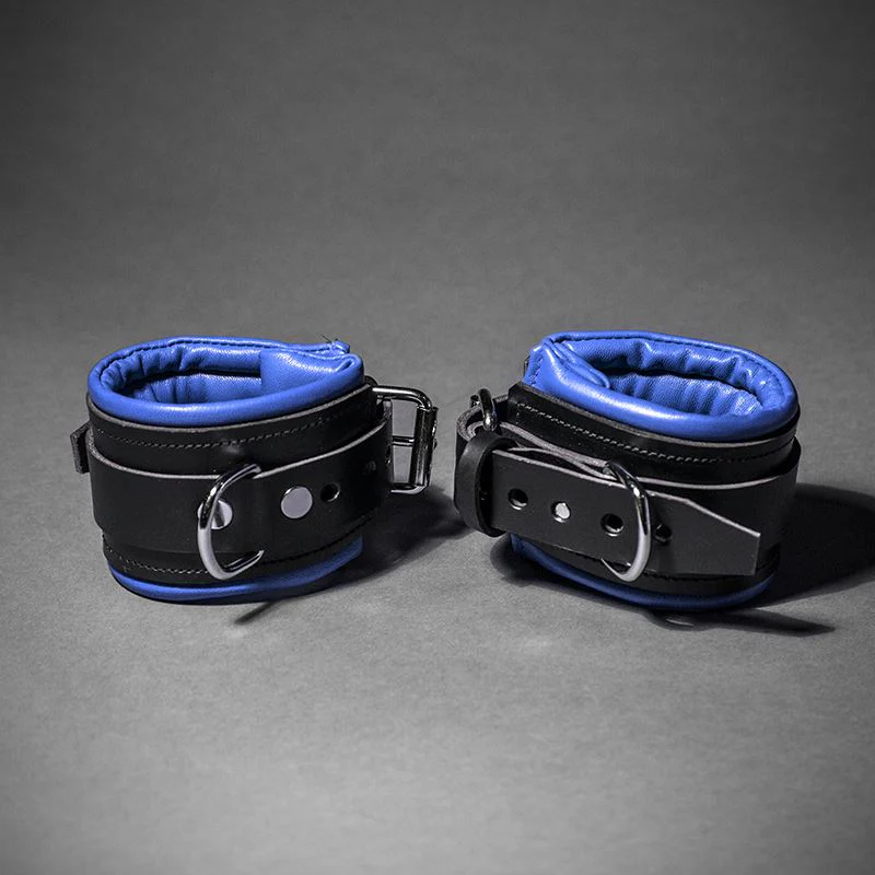 Padded Leather Ankle Cuffs - Image 2