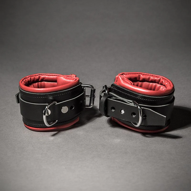 Padded Leather Ankle Cuffs - Image 3