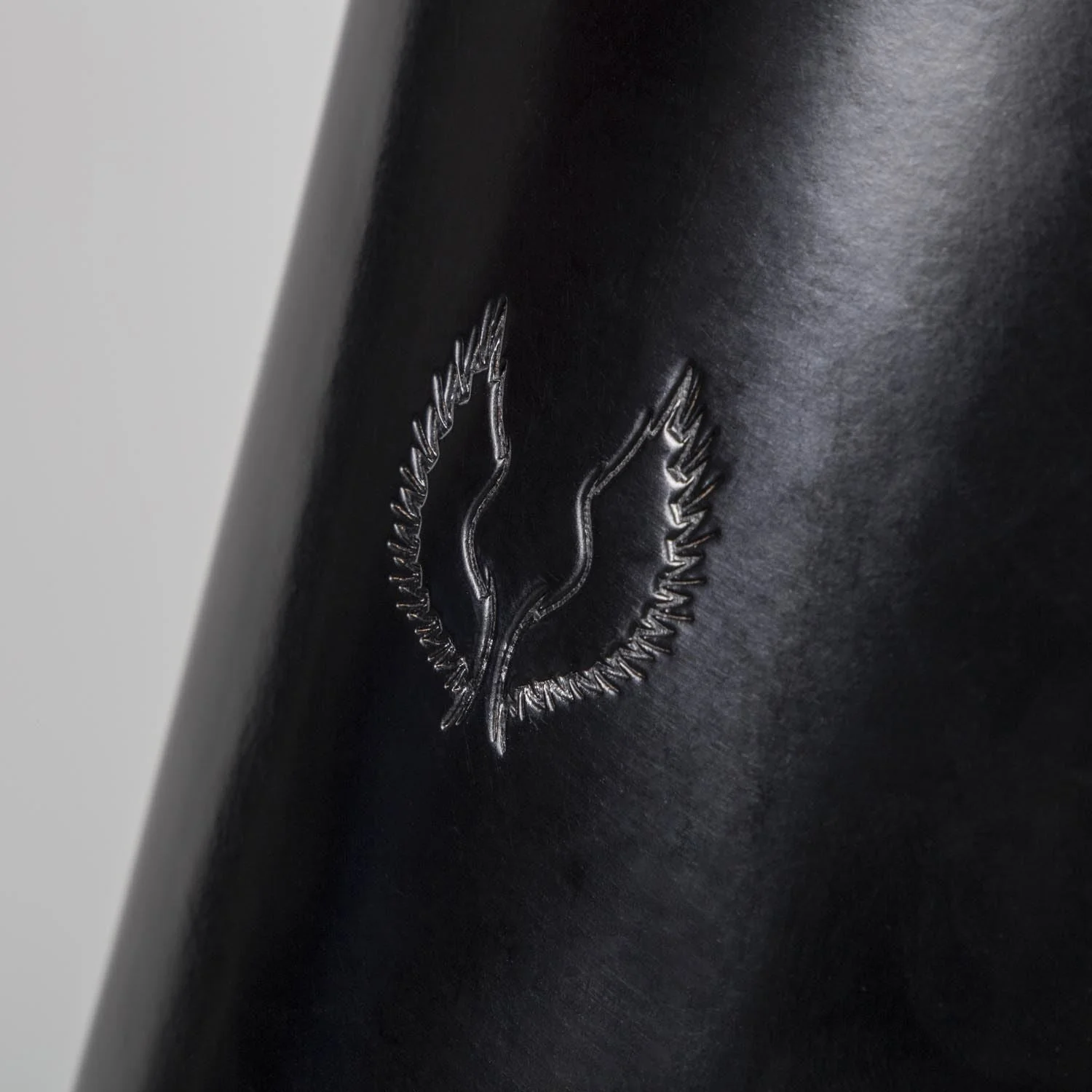 Embossy Leather Biker Boots - Image 8
