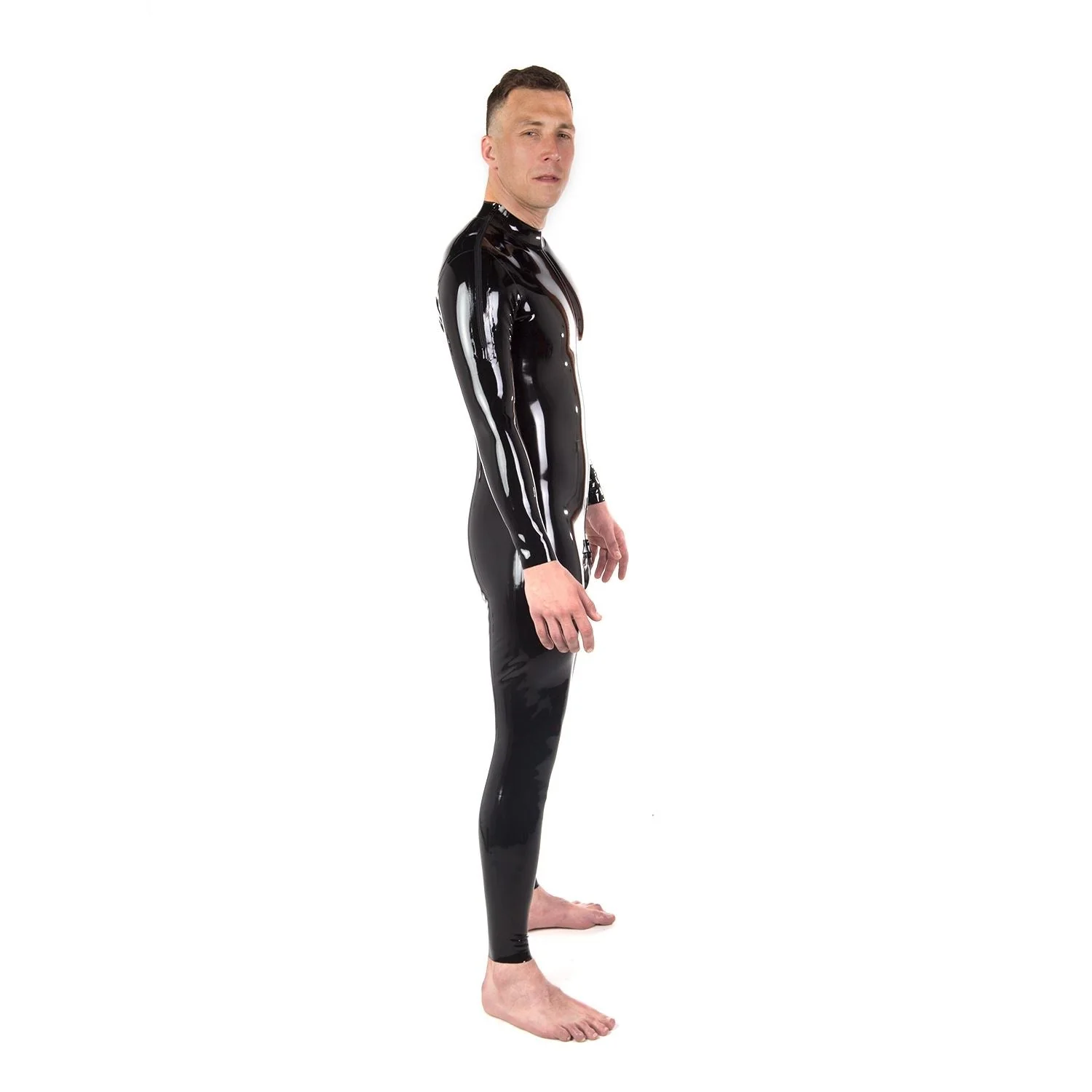 Rubber Catsuit - Shoulder Entry - Image 4