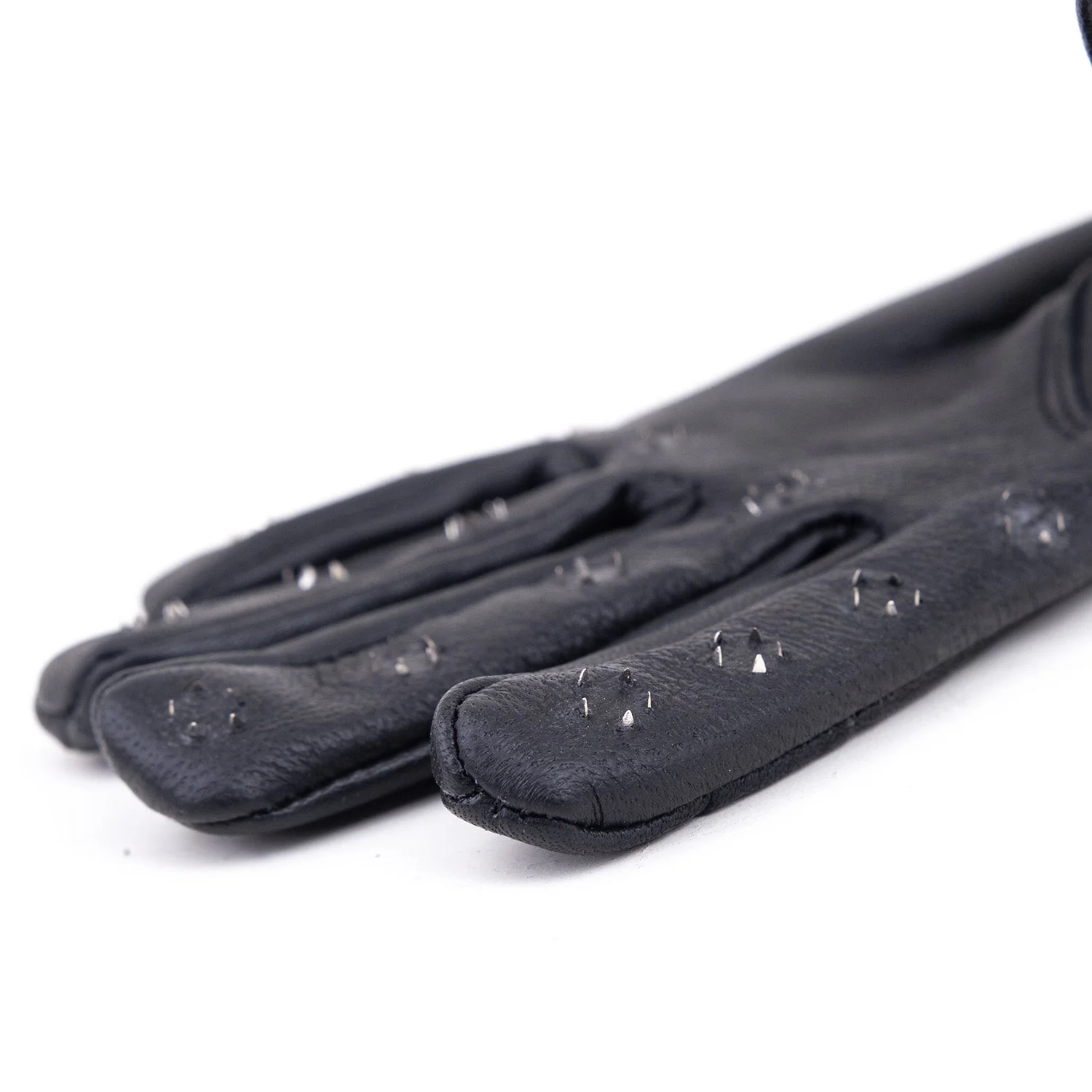 Leather Pin Prick "Vampire" Gloves - Image 5