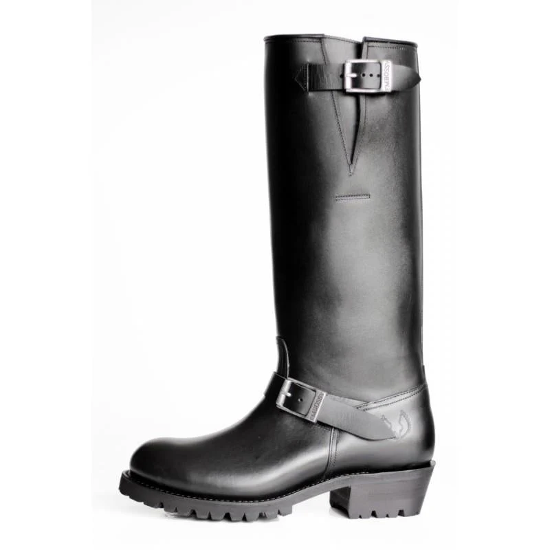 Leather Engineer Boss Biker Boots 18" - Image 2