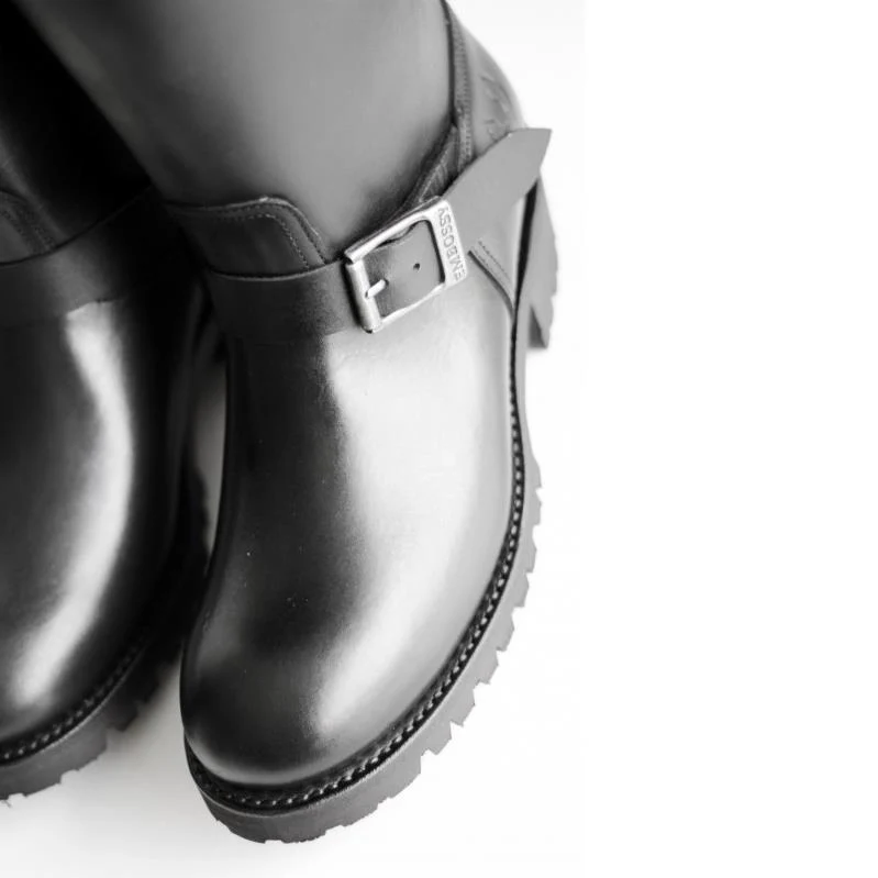 Leather Engineer Boss Biker Boots 18" - Image 5