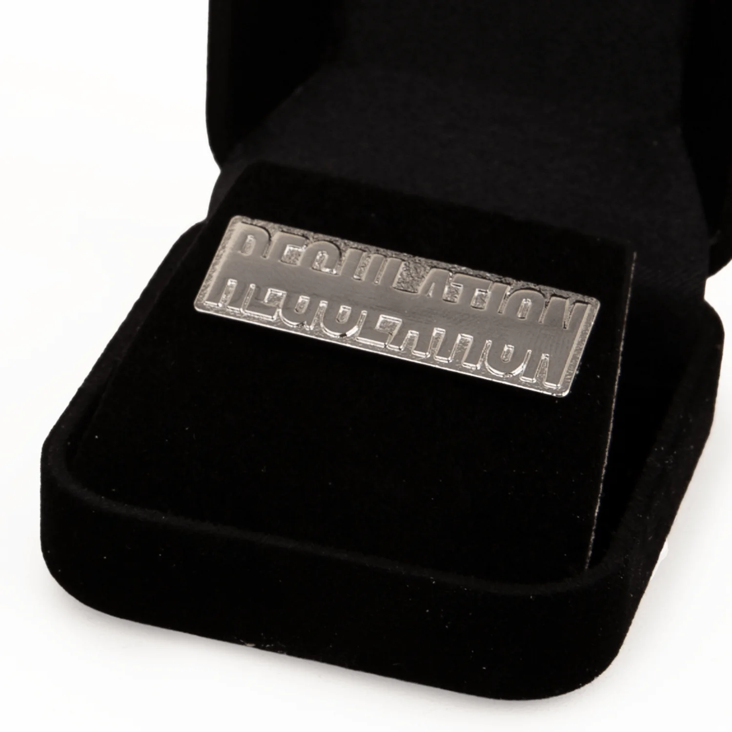 REGULATION Collectors Logo Pin, Silver, No. 003