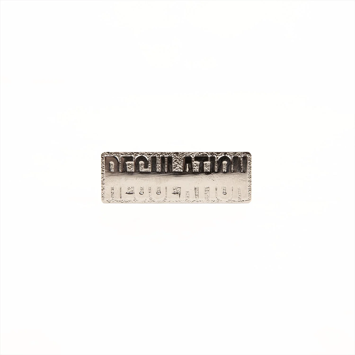 REGULATION Collectors Logo Pin, Silver, No. 003 - Image 2