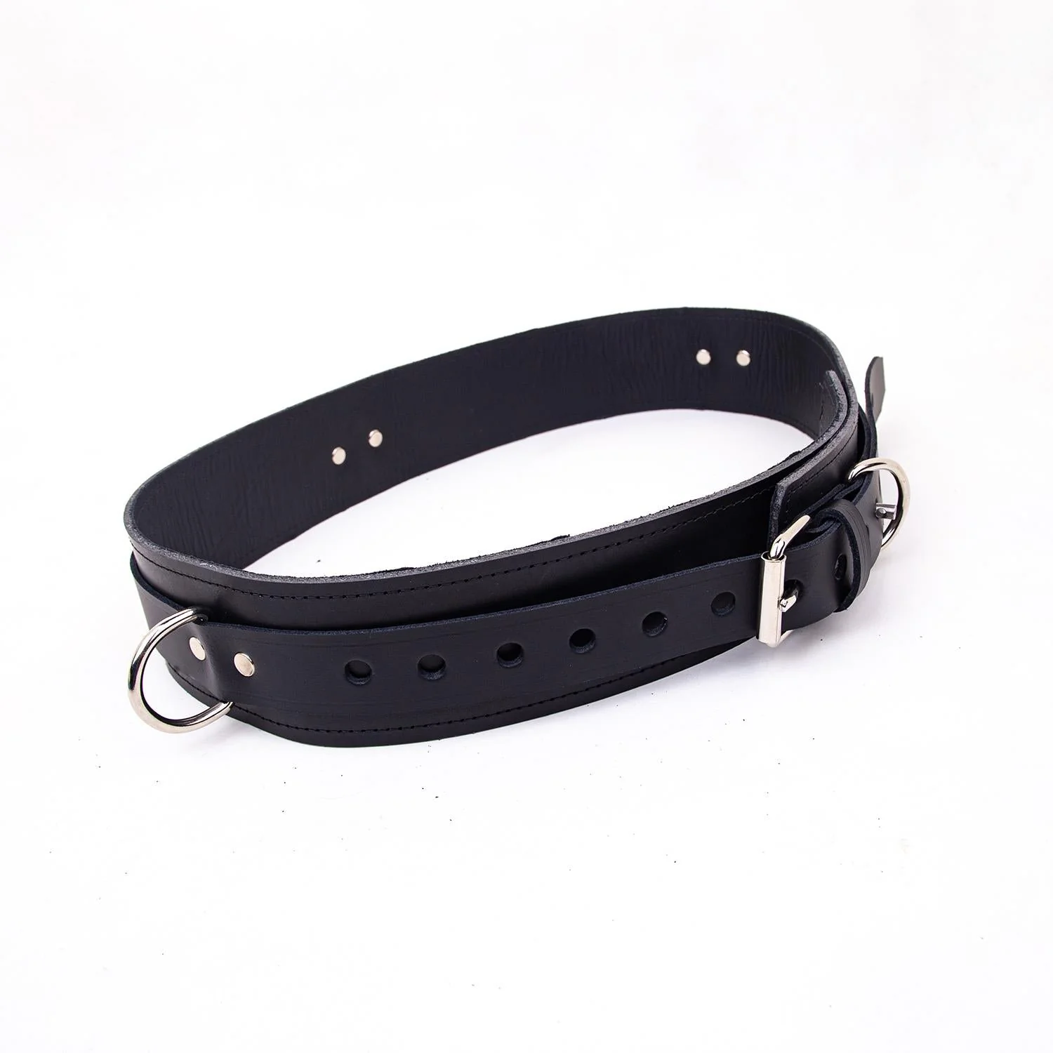 Classic Leather Waist Belt - Image 3