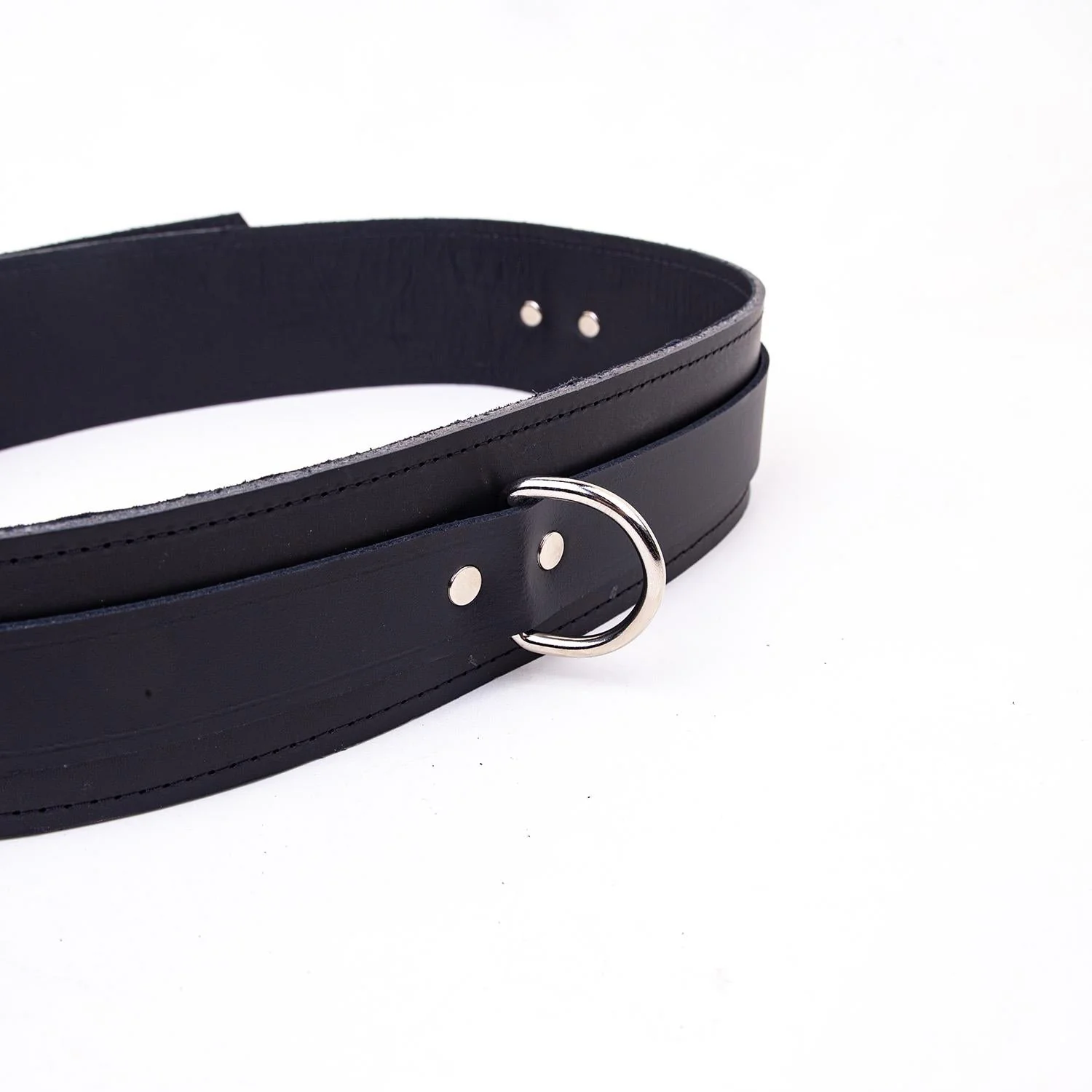 Classic Leather Waist Belt - Image 5