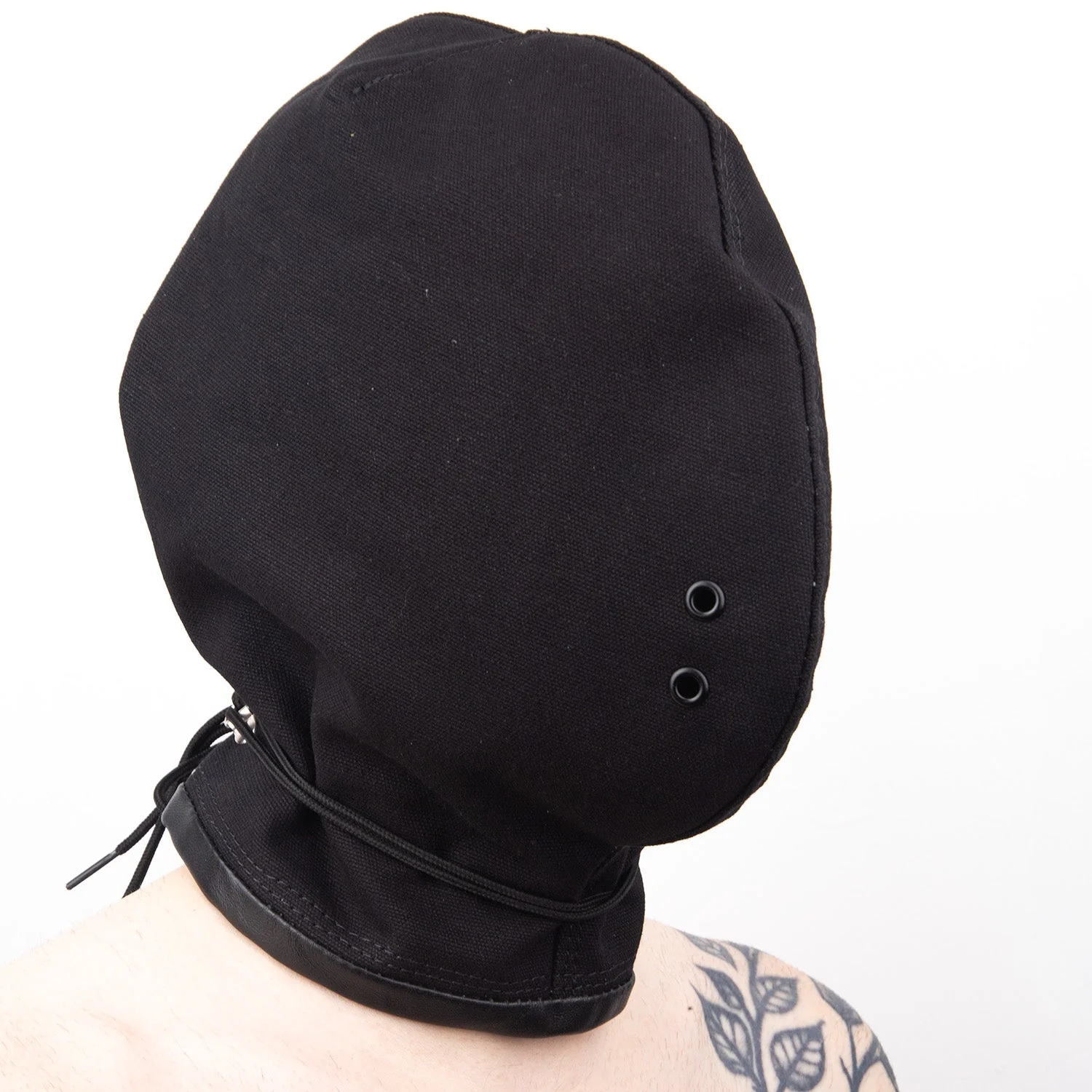Canvas Bag Hood, Black