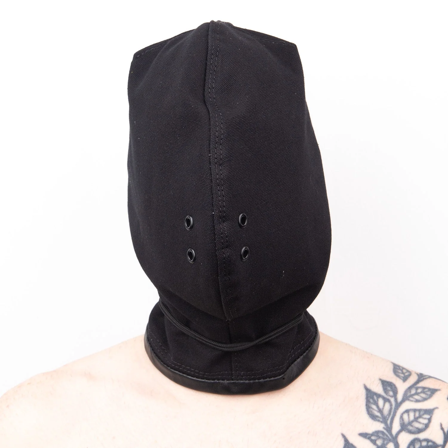 Canvas Bag Hood, Black - Image 7