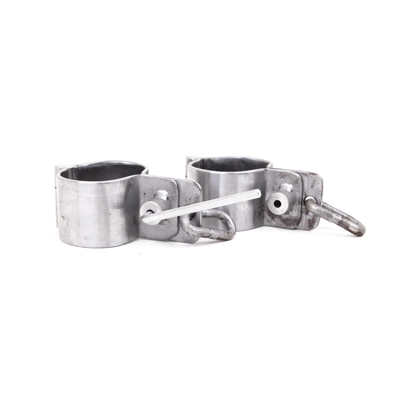 Metal Wrist Manacles - Detached Pair - Image 5