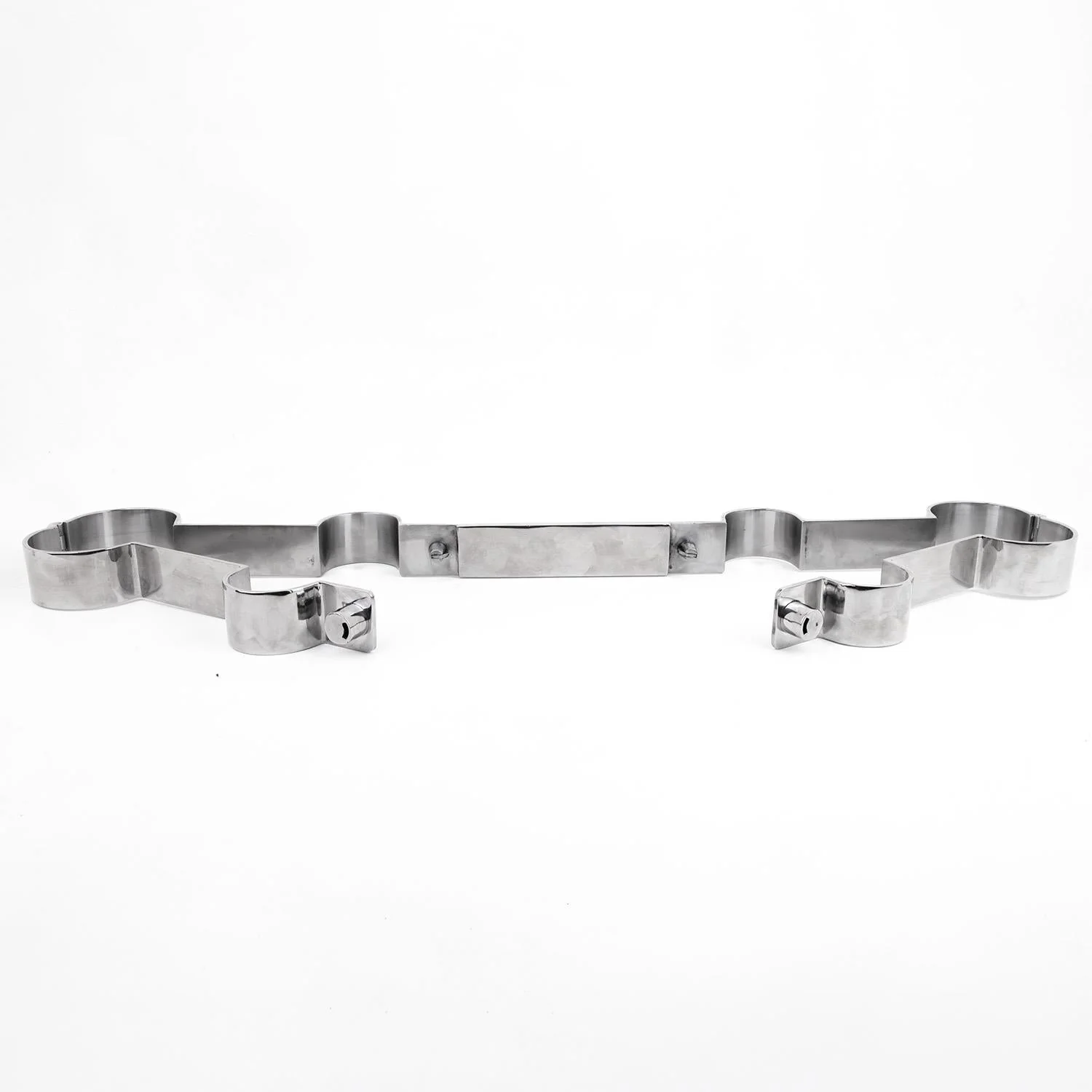 Ankle & Wrist Rigid Stainless Irons, Snap Shut Locks - Image 3