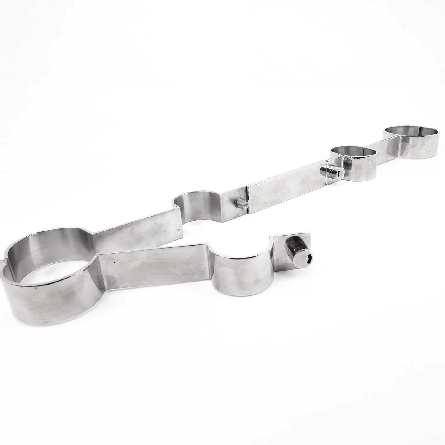 Ankle & Wrist Rigid Stainless Irons, Snap Shut Locks - Image 4