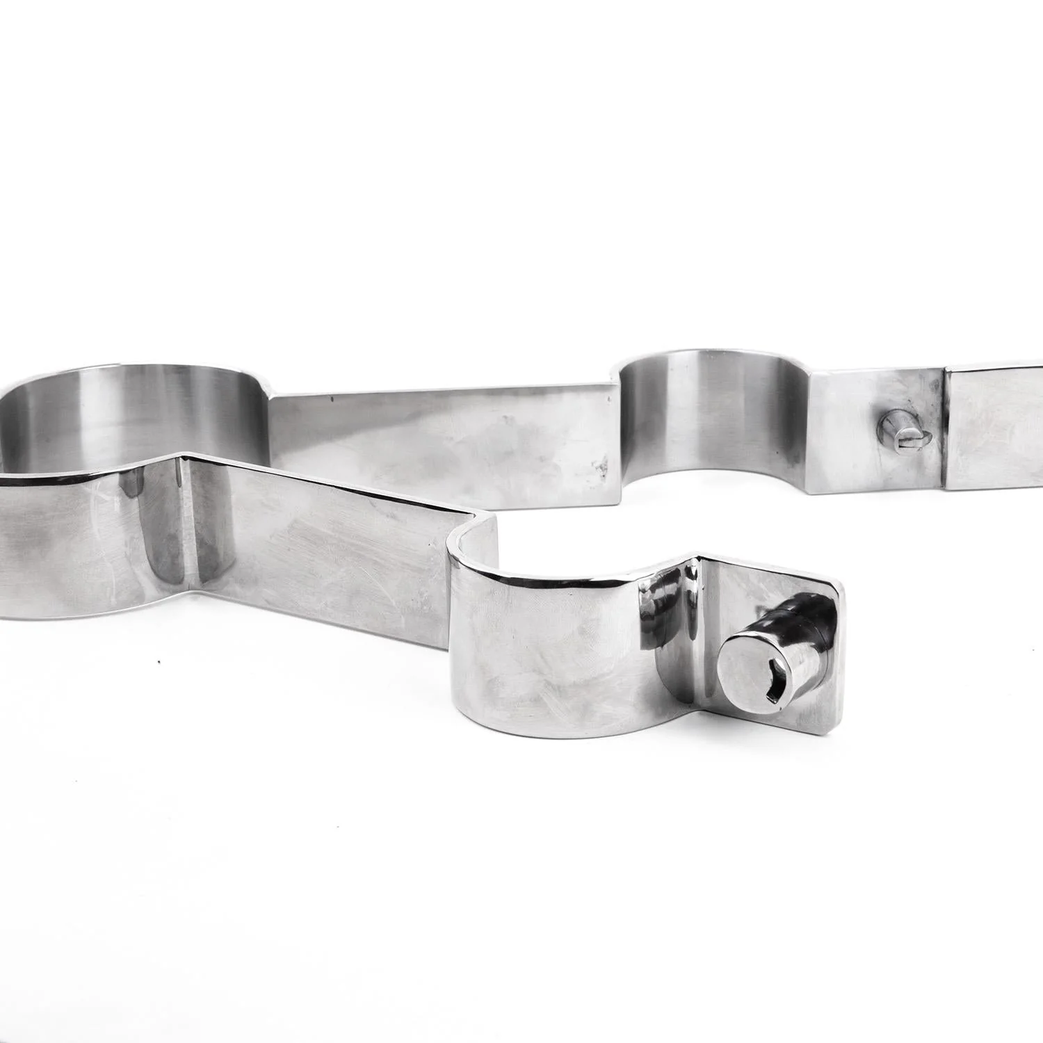 Ankle & Wrist Rigid Stainless Irons, Snap Shut Locks - Image 5