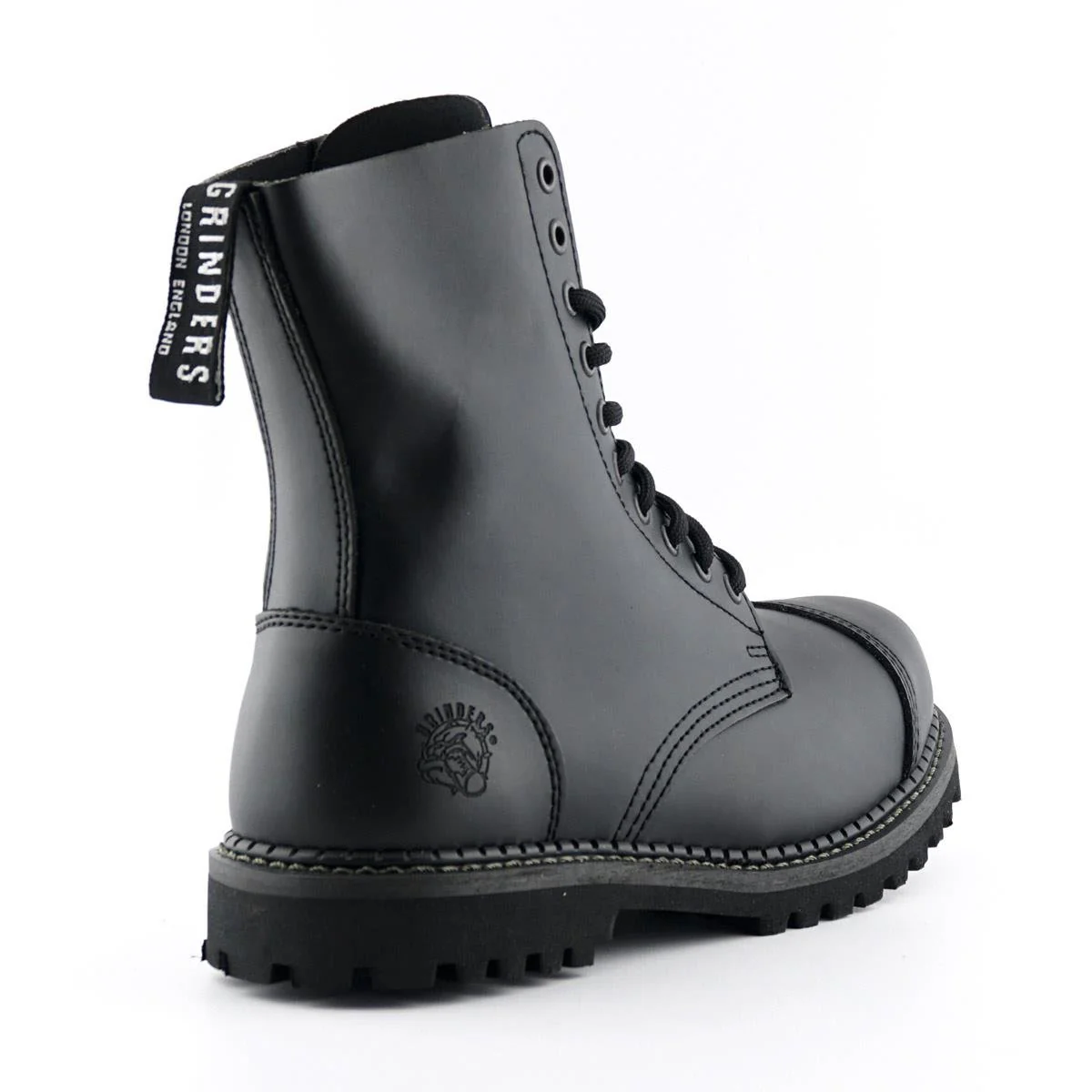 GRINDERS Stag, 10 Hole Leather Boots - Image 4