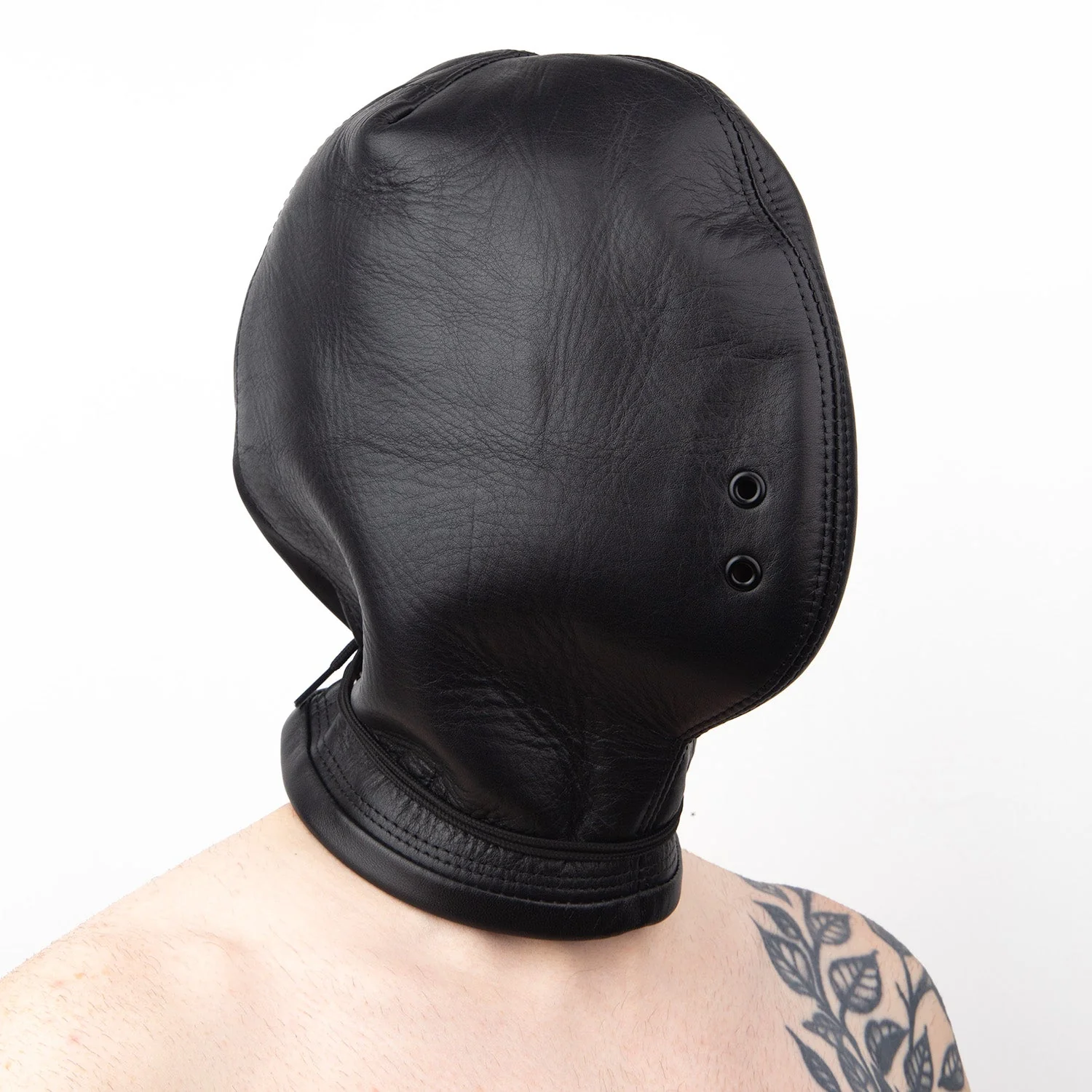 Leather Bag Hood