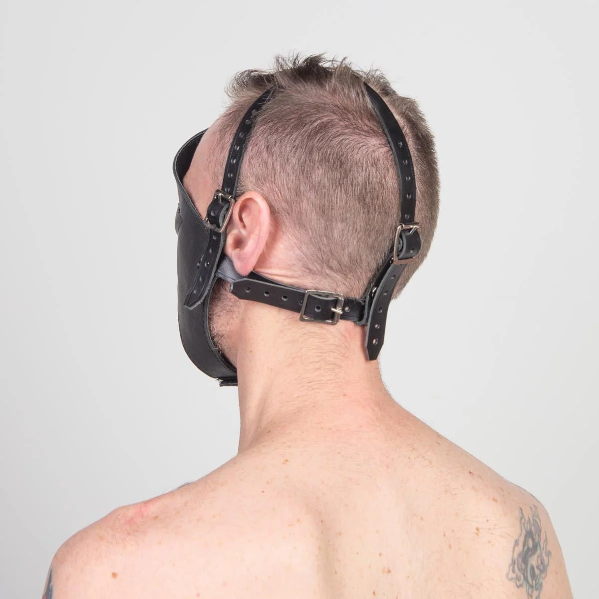 Leather Face Cover - Eyes - Image 2