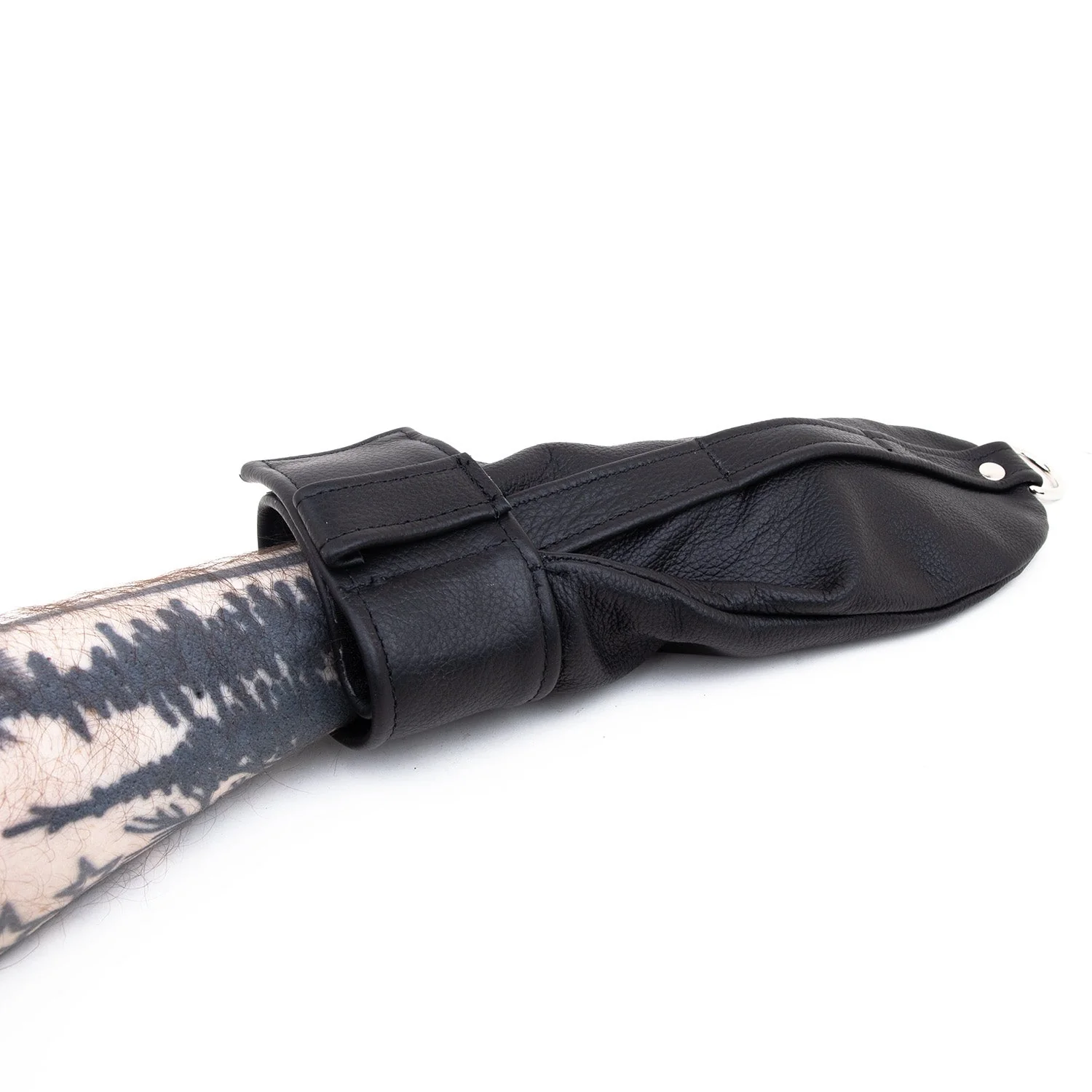 Fetters Easy Bondage Mitts, Leather - Image 3