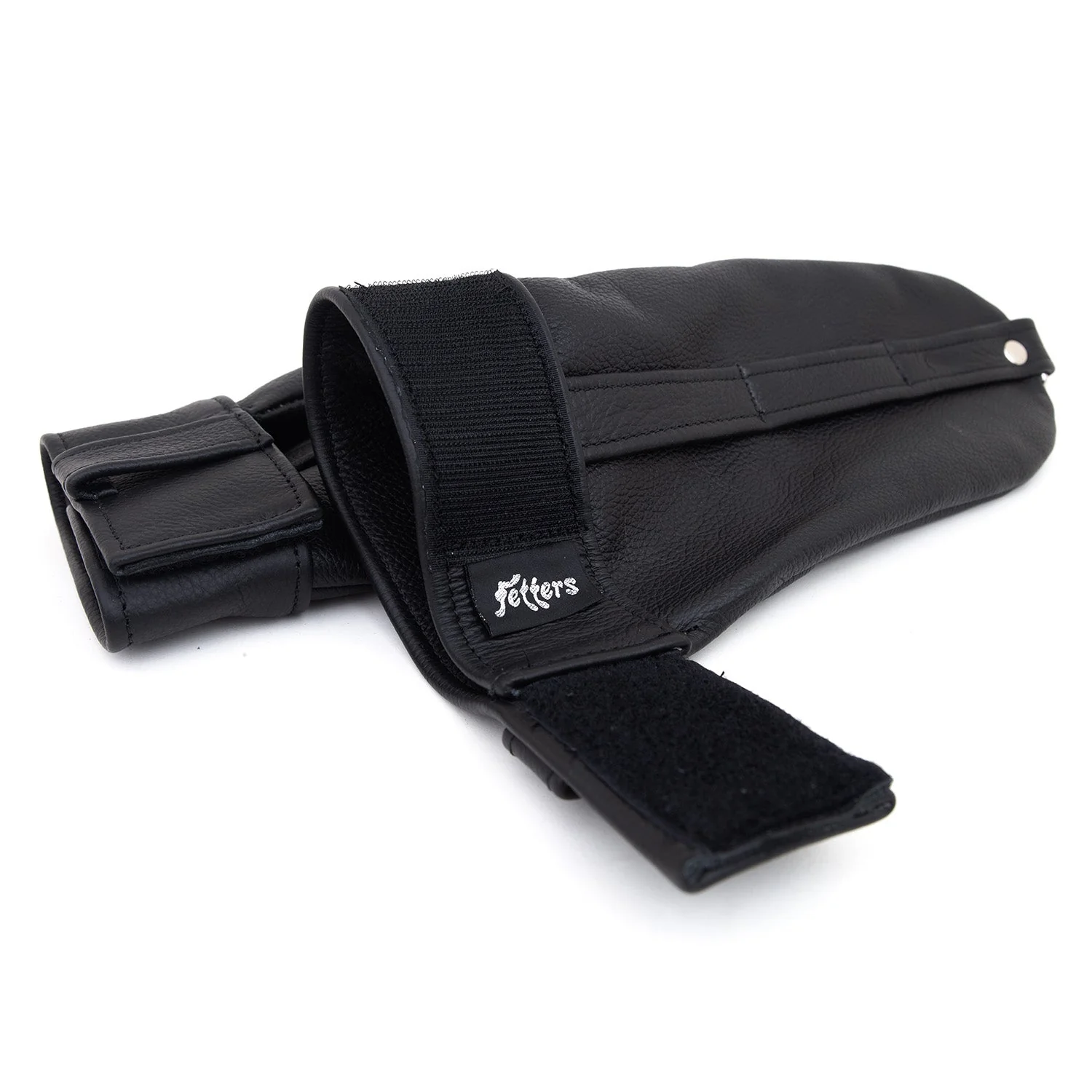 Fetters Easy Bondage Mitts, Leather - Image 5