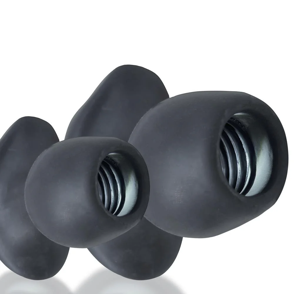 OXBALLS Morphhole, Gaper Plug, Black Ice - Image 7