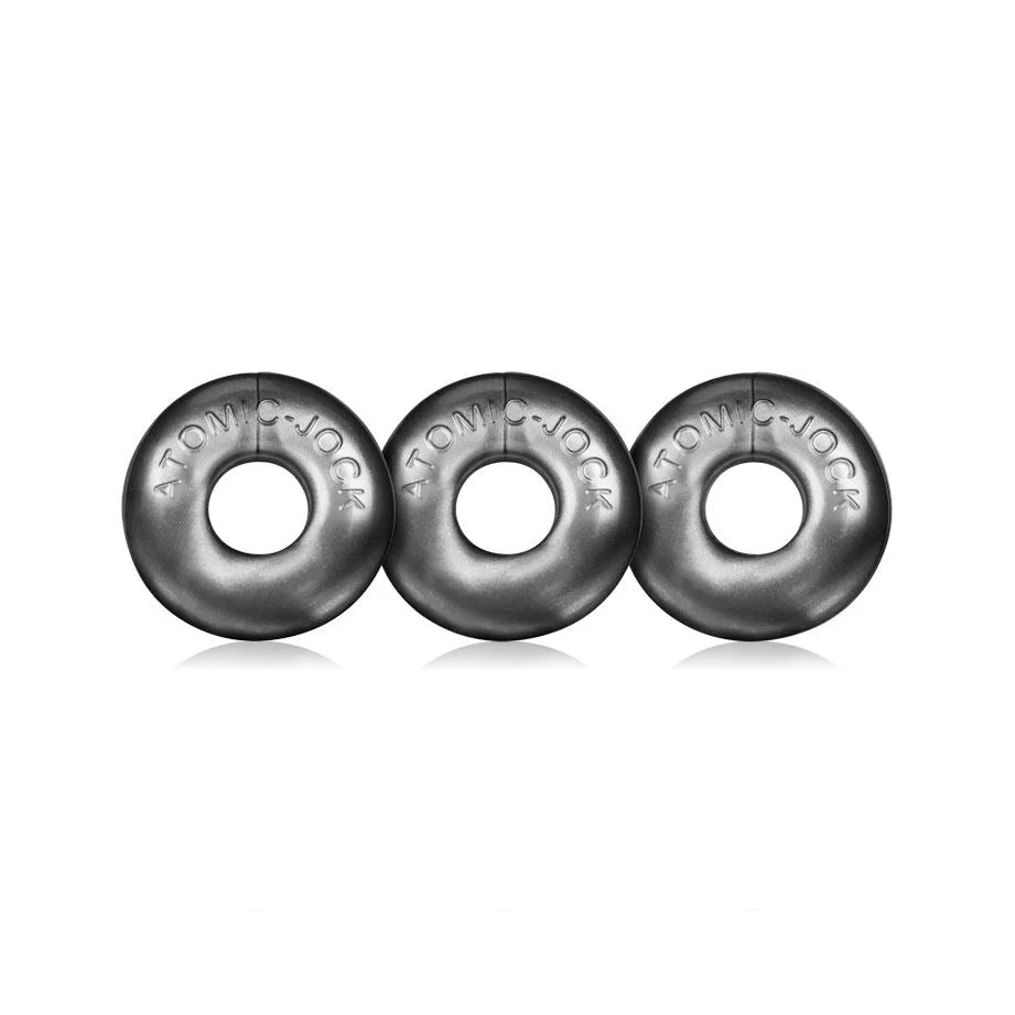 OXBALLS Ringer Cock Ring 3 Pack, Steel