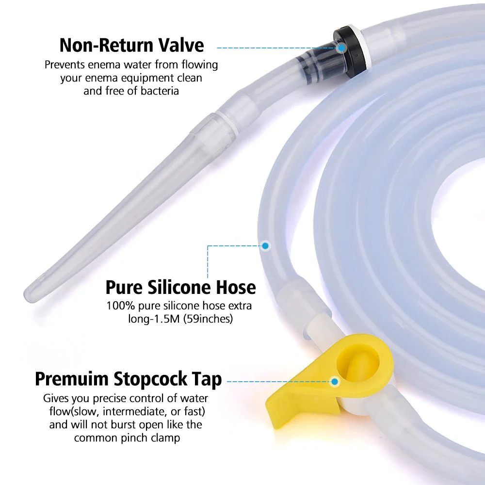 Silicone Enema Bag Kit - Image 3