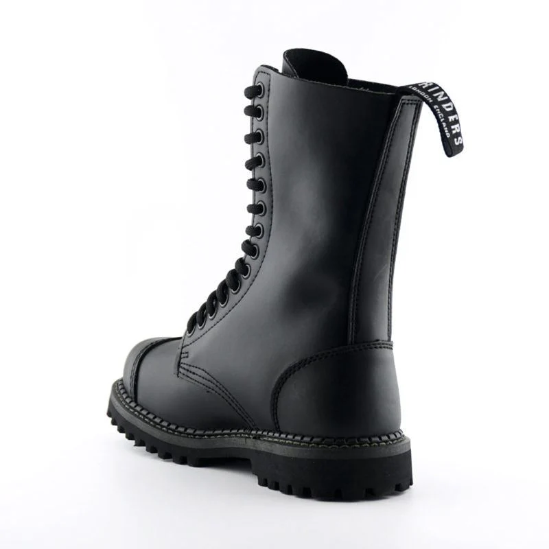 GRINDERS Herald, 14 Hole Leather Boots - Image 5