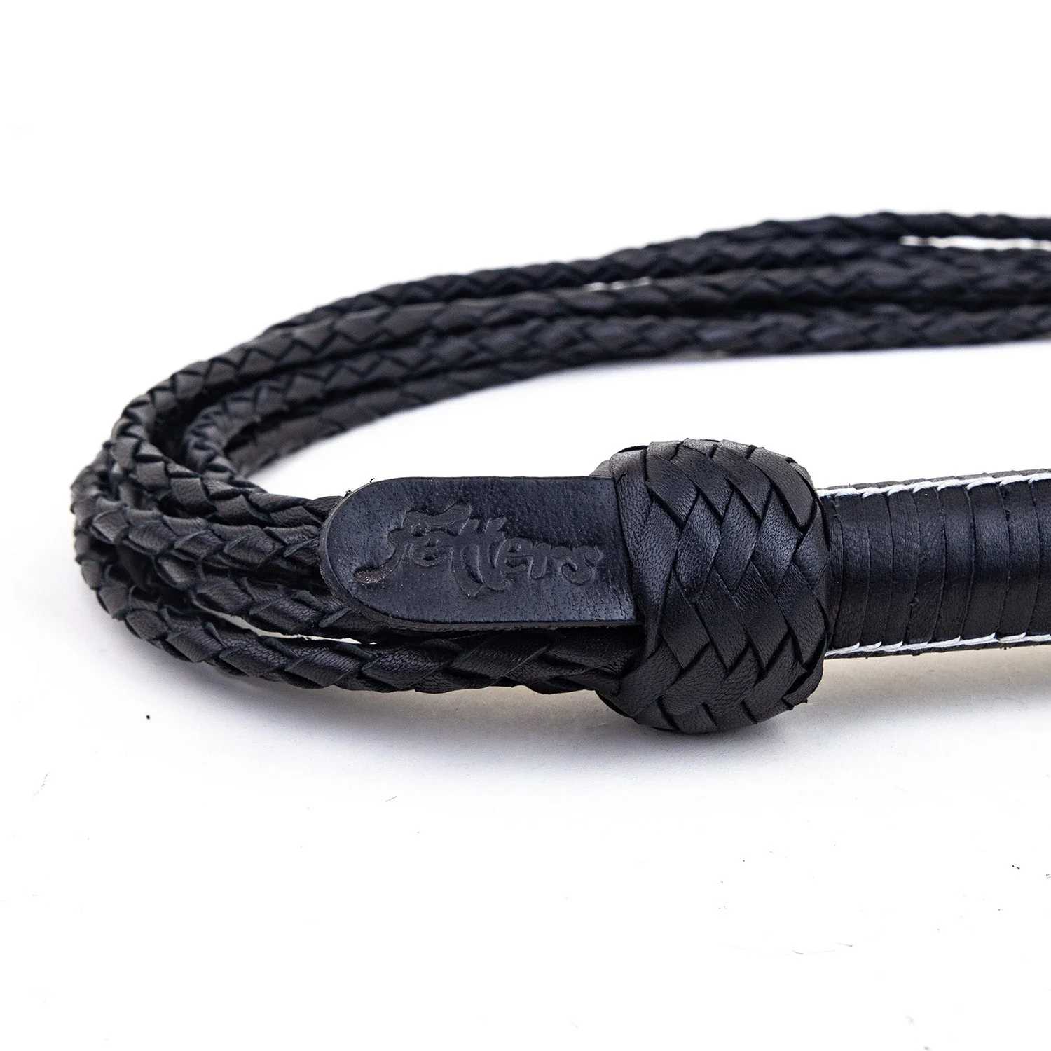 Braided Cat O Nine, Leather Whip - Image 2