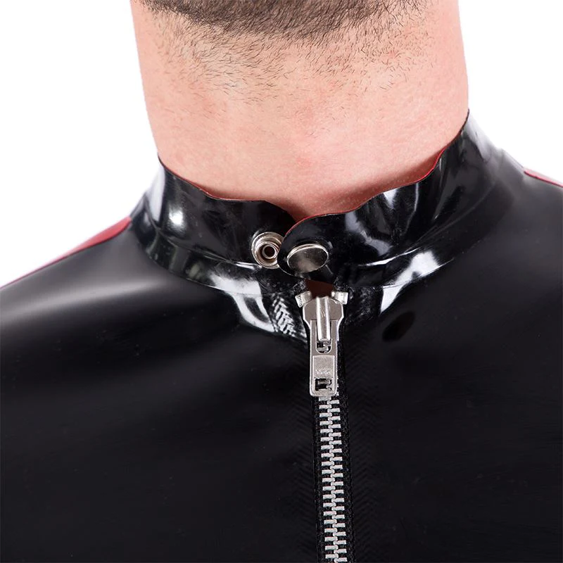 Rubber Biker Jacket // Made to Order - Image 4