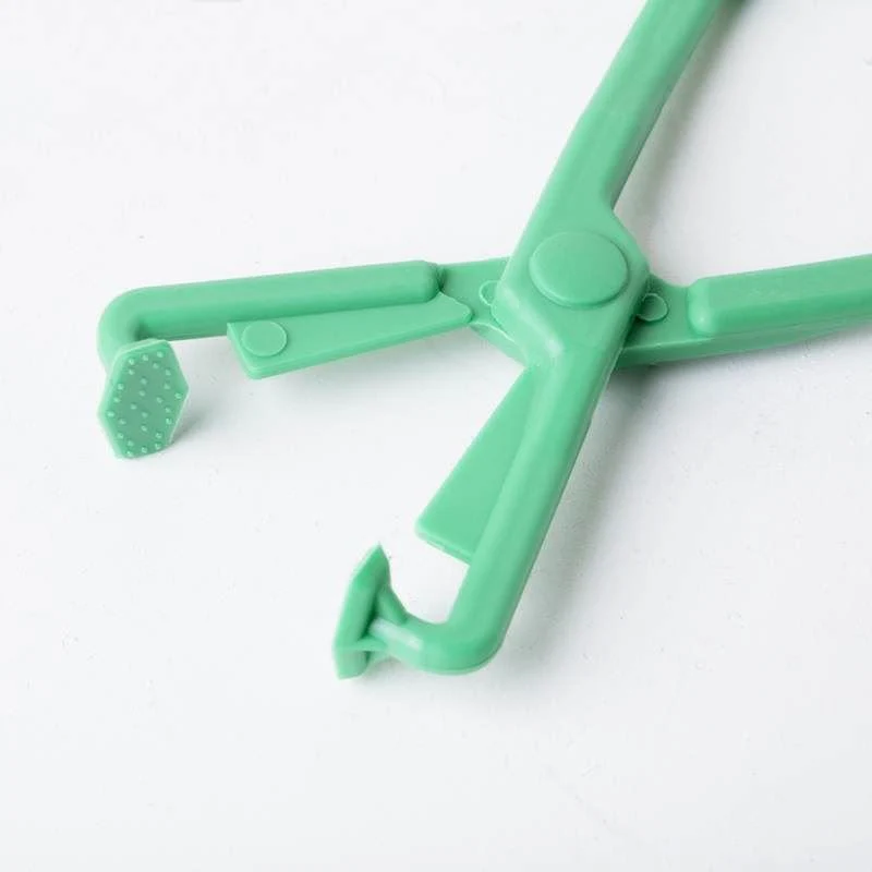 Green Tube Clamps on Chain - Image 2