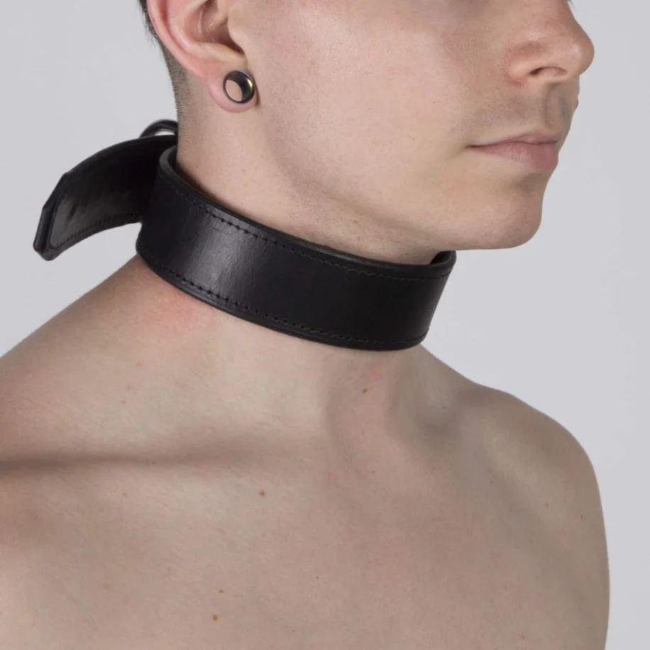 Scruff Collar, Leather - Image 2