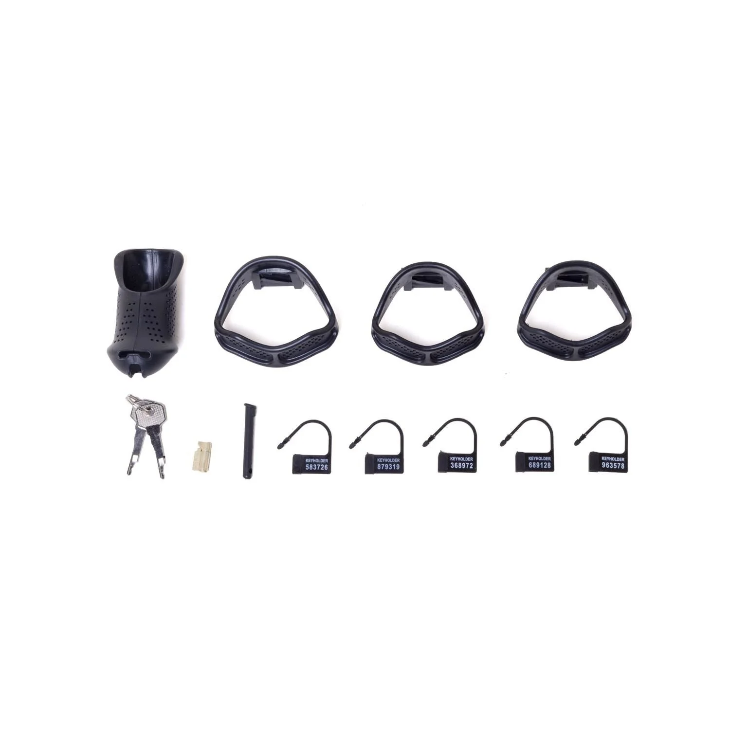 THE RENEGADE Chastity Cage with Built in Lock - Image 3