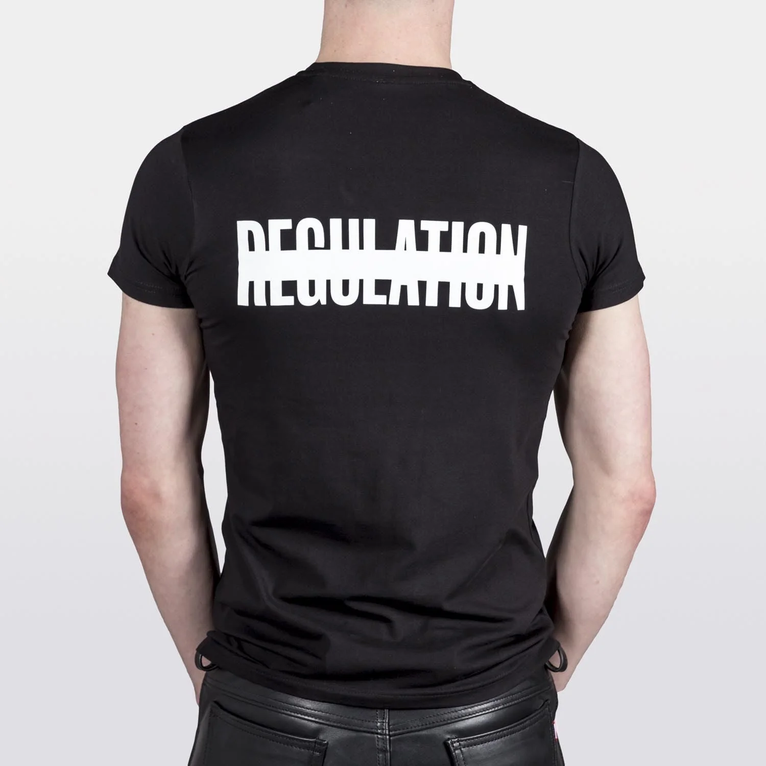REGULATION Cotton Tee #19, Black - Image 2
