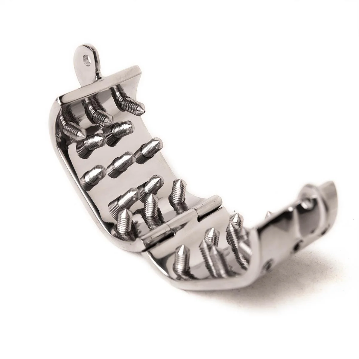 Spiked Metal Ball Stretcher, Kalis Teeth, Locking - Image 3