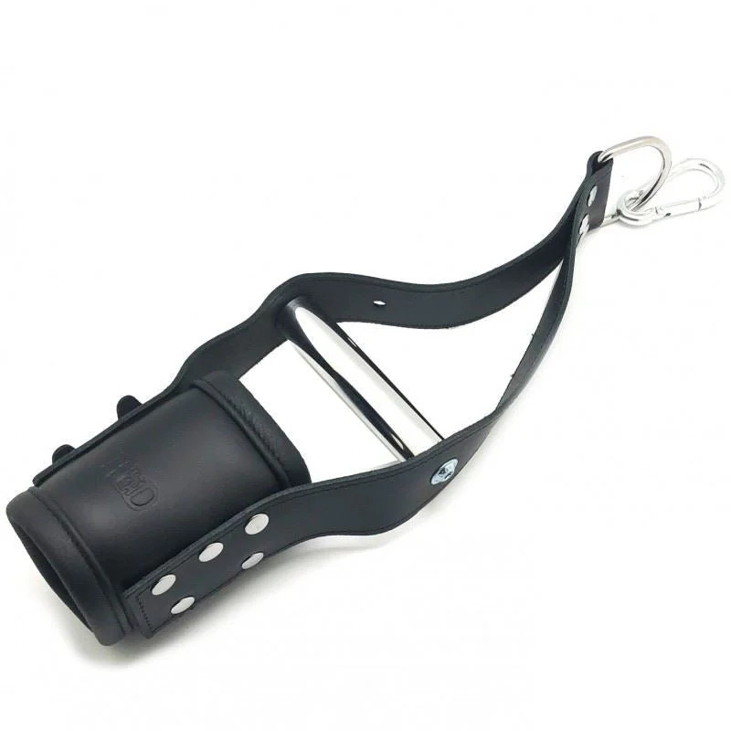 Deluxe Leather Suspension Cuffs With Bar - Image 5