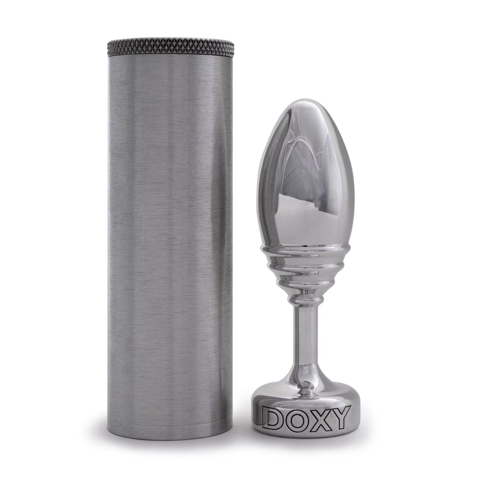 Doxy Metal Butt Plug - Ribbed - Image 5