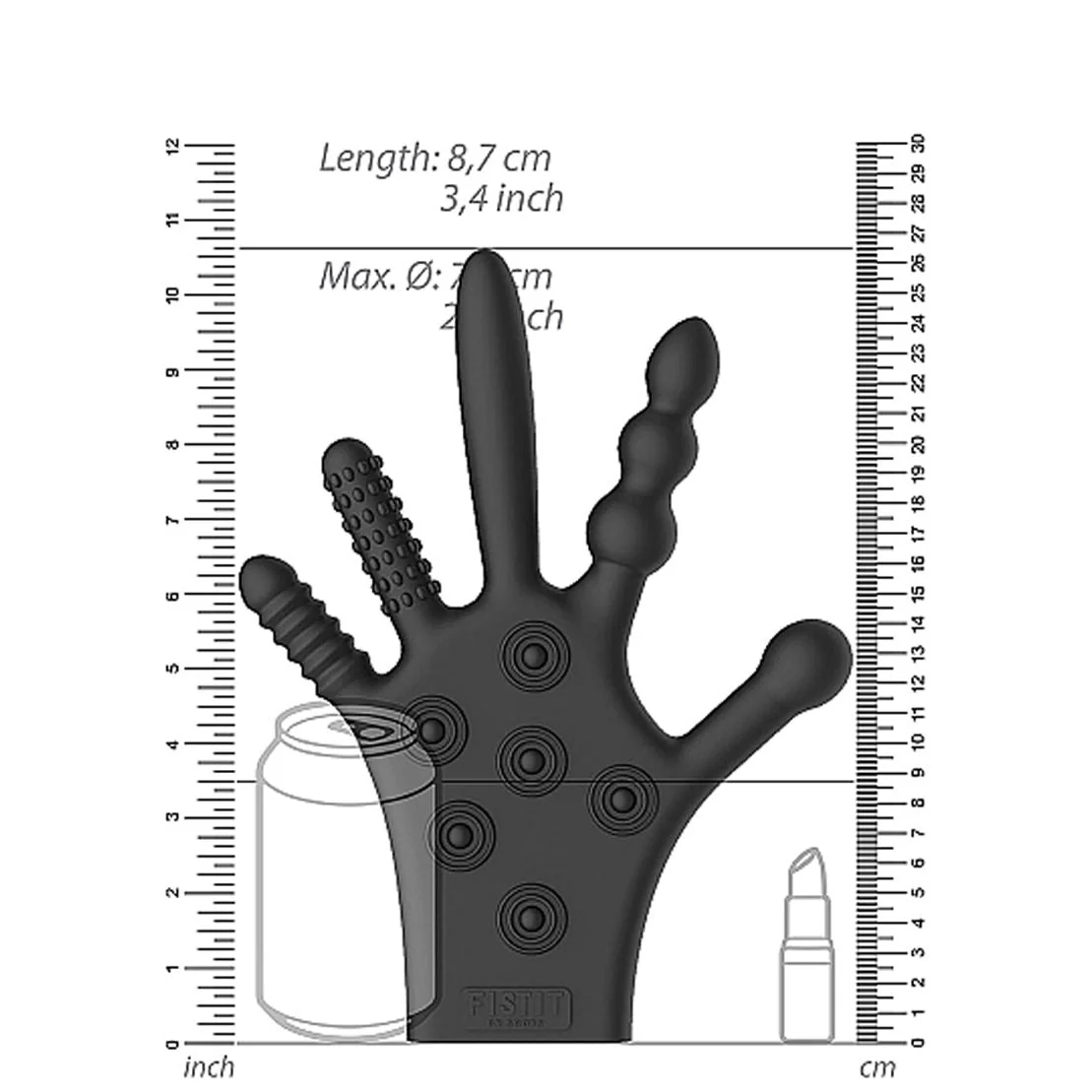 FIST IT Silicone Stimulation Glove - Image 4