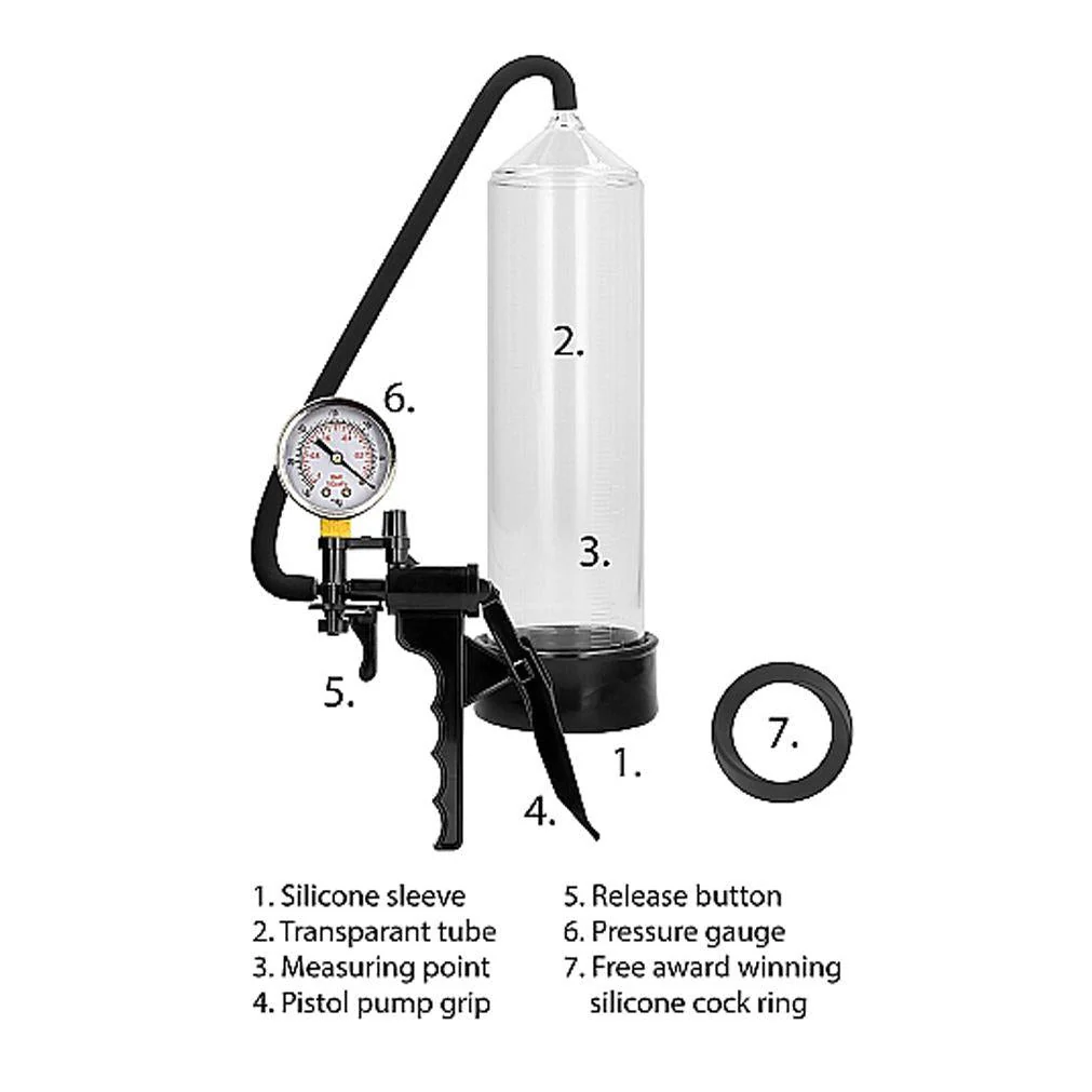 PUMPED Elite Beginner Pump with PSI Gauge - Image 4