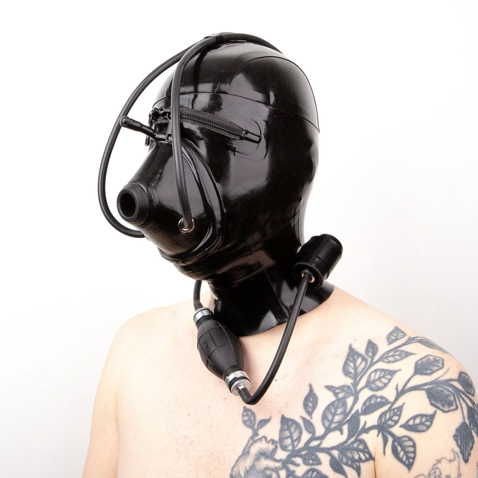 Re-breathe Inhaler Hood & 3L Bag
