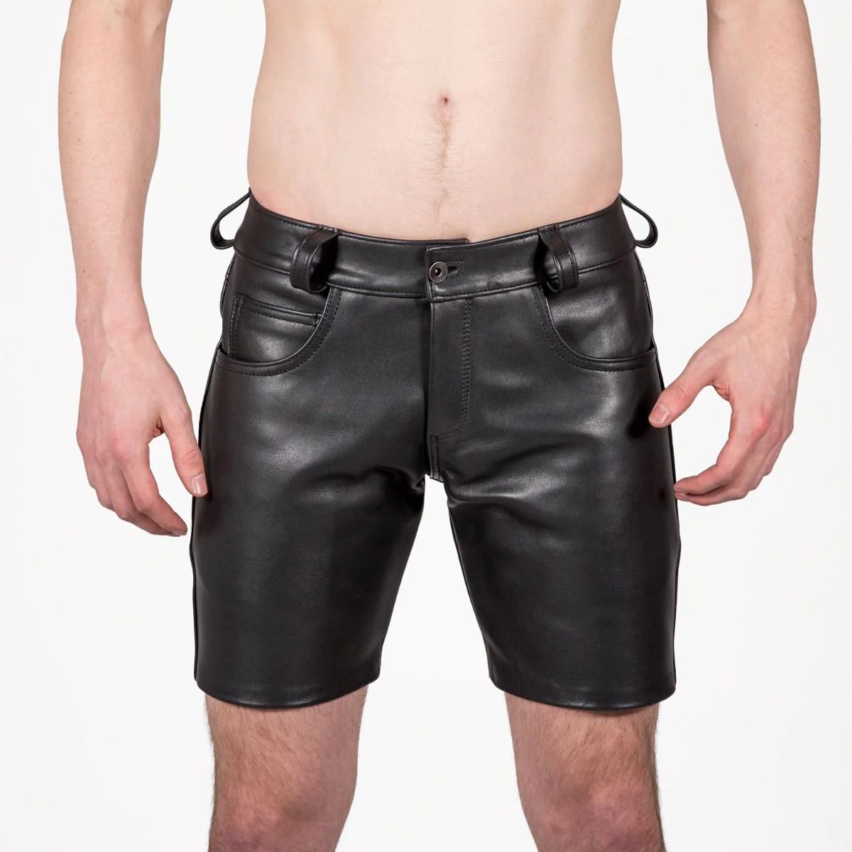 Aubrac Leather Shorts