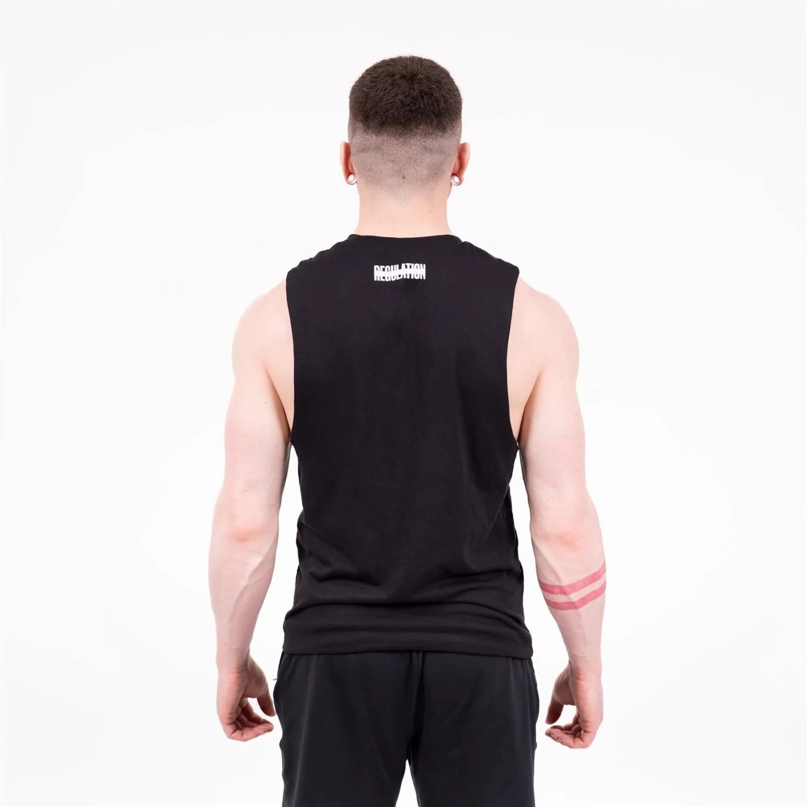 REGULATION Drop Arm Tank, Black - Image 2