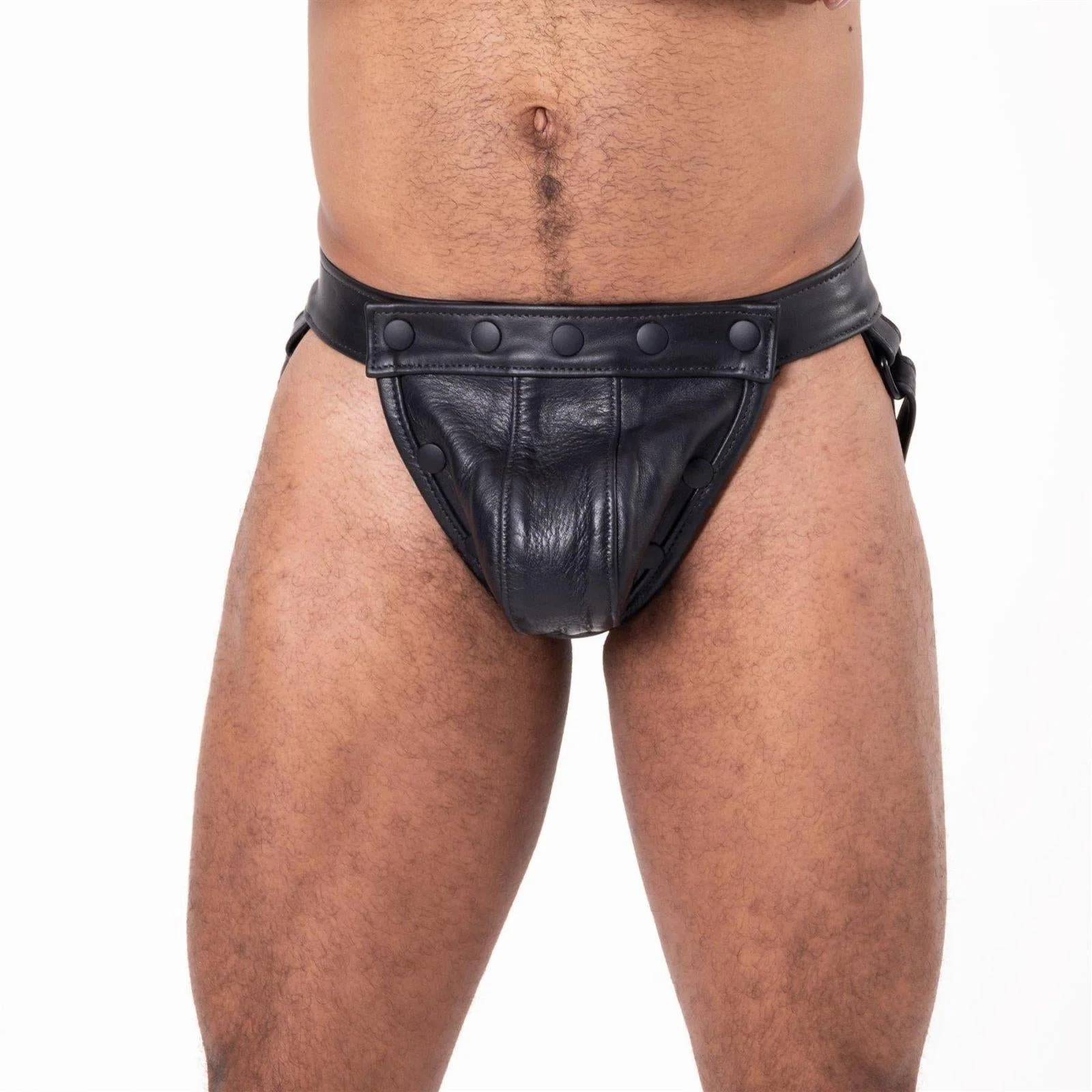 Magnum Leather Jock with Codpiece - Image 2