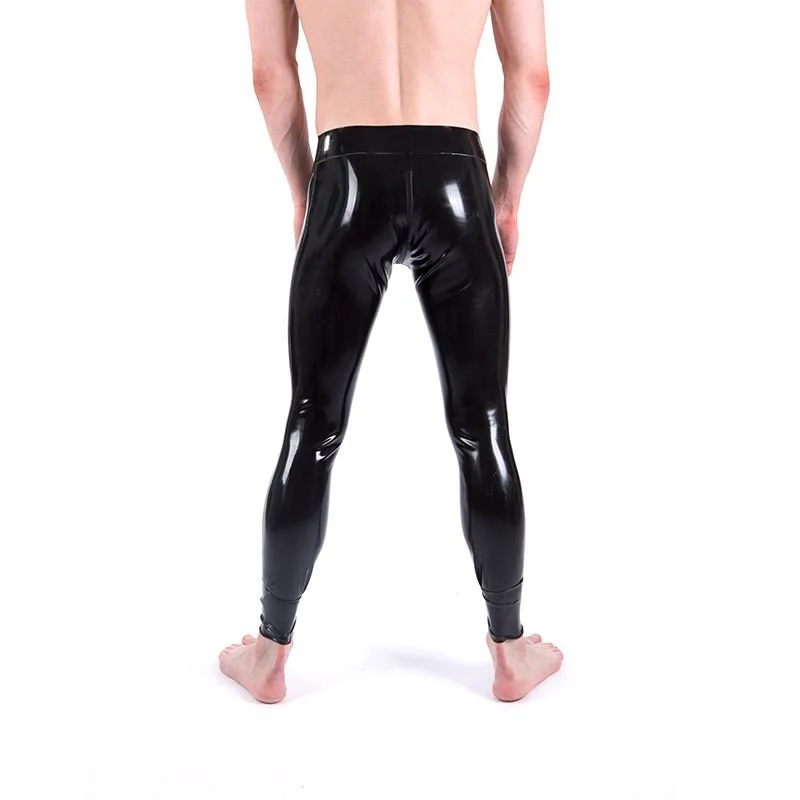 Fitted Rubber Leggings - Image 2